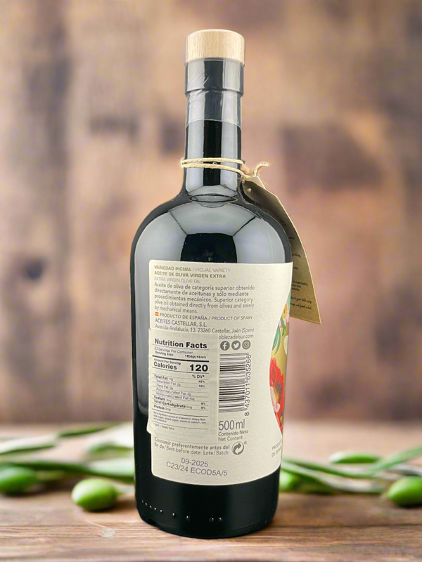 Nobleza del Sur Organic Day Extra Virgin Olive Oil 16.9 fl oz (500ml)