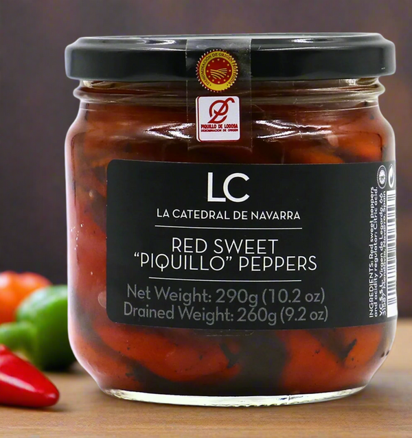 Whole Piquillo Peppers Extra - La Catedral de Navarra