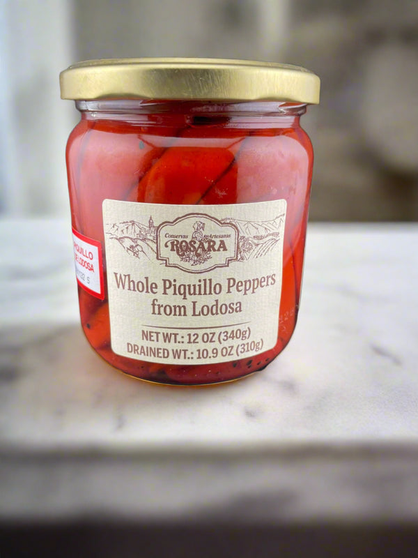 Whole Piquillo Peppers from Lodosa – Rosara